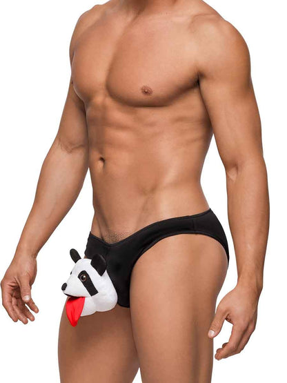 Male Power 熊貓中空舌頭袋情趣底褲