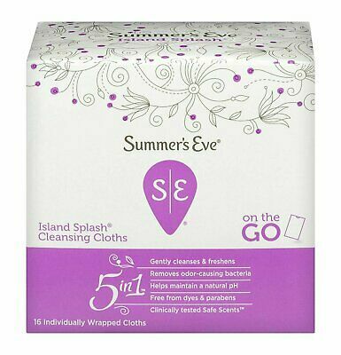 Summer's Eve｜敏感肌私密潔膚濕紙巾｜14片