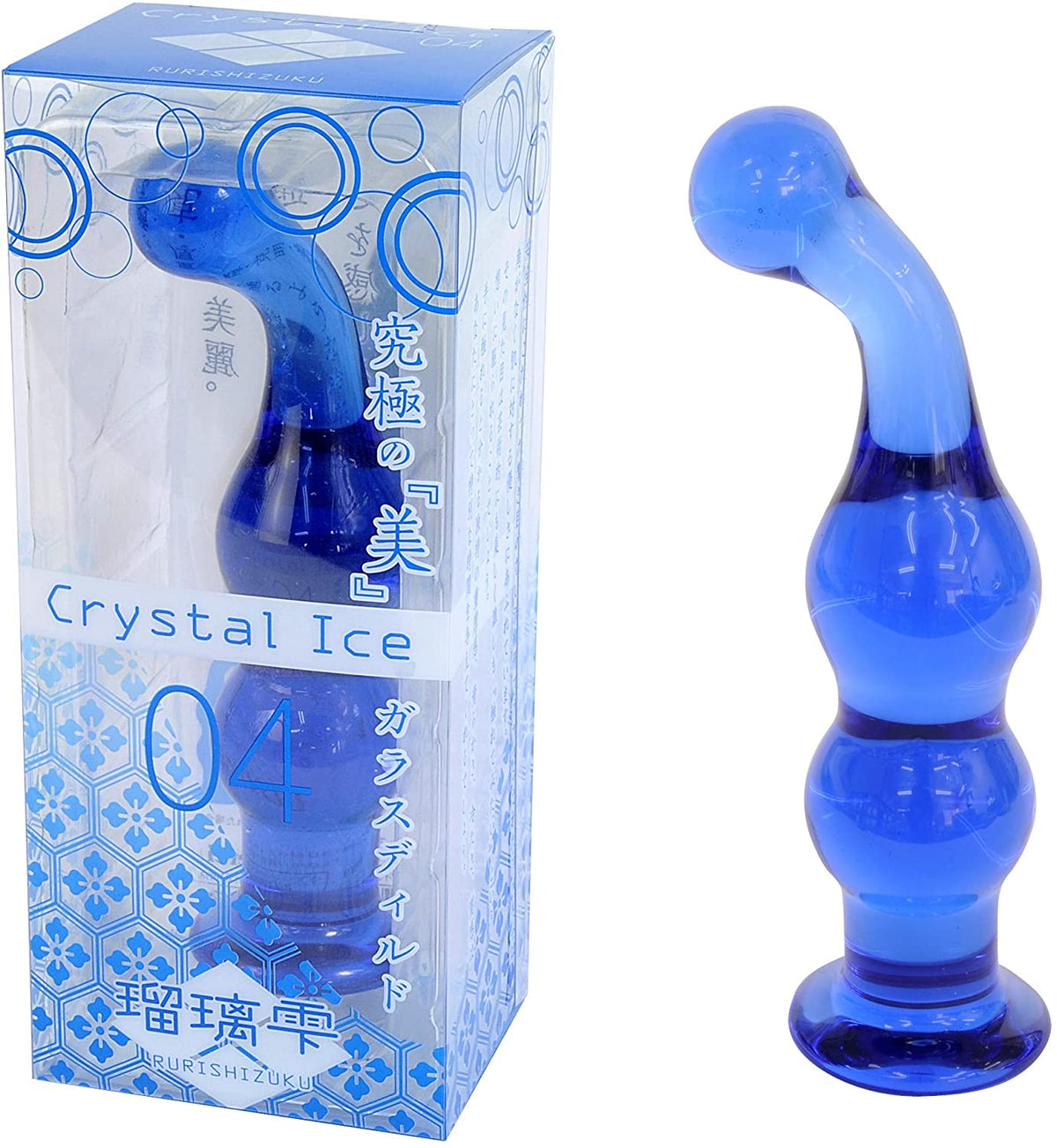 Merci｜彎頭萌蘆水晶冰棒｜無縫玻璃冰火兩用