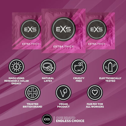 EXS Extra Thick 加厚安全套 12片裝