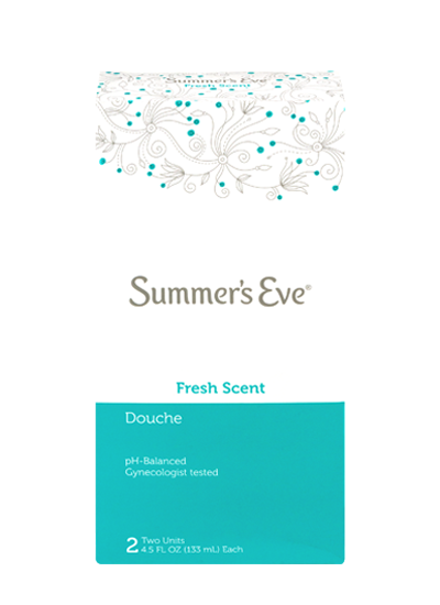 Summer's Eve｜Douche 陰道灌洗清潔劑｜一次性私密清潔 4枝裝