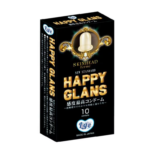 G-PROJECT GLANS 龜頭特薄刺激安全套 / 10片裝