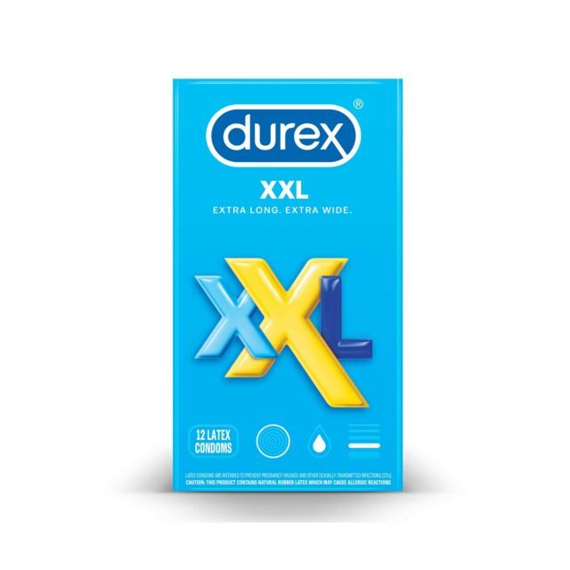 Durex｜XXL超寬大碼安全套｜41mm｜12片