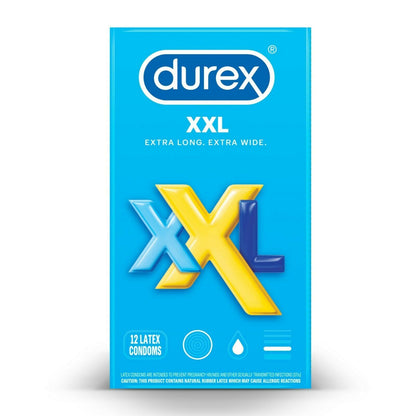 Durex｜XXL超寬大碼安全套｜41mm｜12片