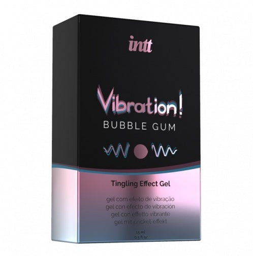 INTT｜Vibration Tingling 液體振動香味凝膠｜男女通用敏感提升 - 15ml