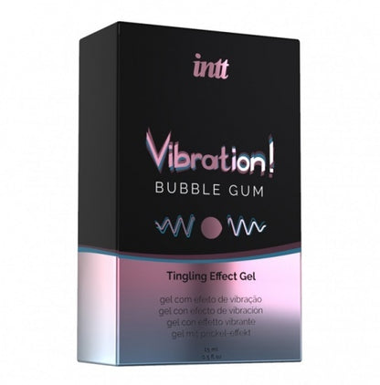 INTT｜Vibration Tingling 液體振動香味凝膠｜男女通用敏感提升 - 15ml