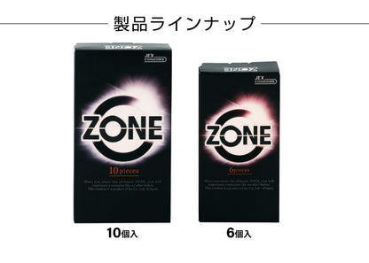 JEX Zone 隱形感果凍安全套 / 32mm / 6片裝