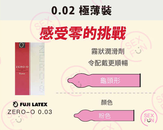 岡本 Okamoto 0.03mm Real Fit 貼身超薄安全套 / 8片裝