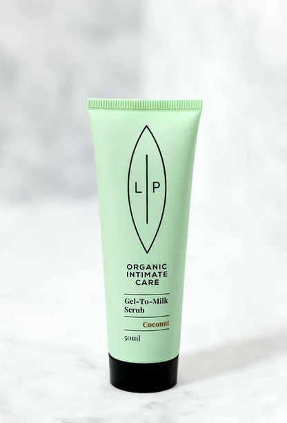 Lip Intimate Care｜Gel-To-Milk 椰奶比堅尼去角質磨砂膏 - 237ml