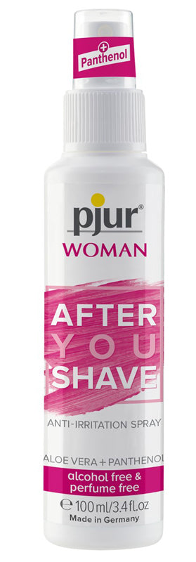 pjur｜WOMAN 剃毛後舒緩噴霧｜私密敏感護理｜無酒精｜100ml
