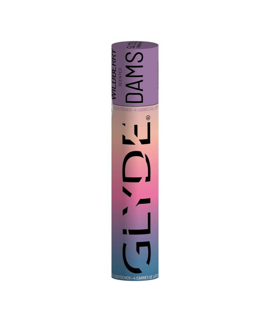 Glyde Sheer Glyde 混合口味有味口交膜 - 4片裝