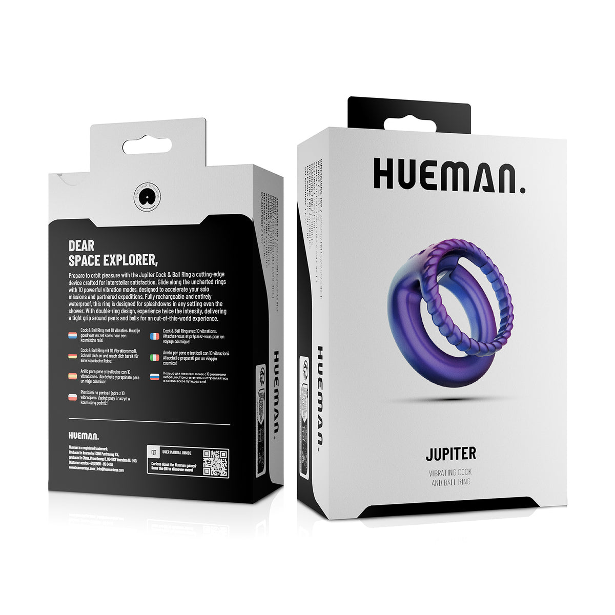 Hueman 木星雙環震動鎖精持久環