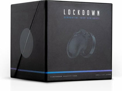 Lockdown 型格黑金防勃起貞操鎖 小中