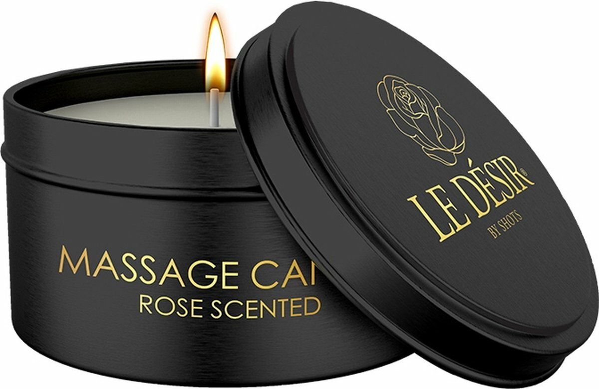 Le Désir 玫瑰香氛情趣按摩蠟燭 100g