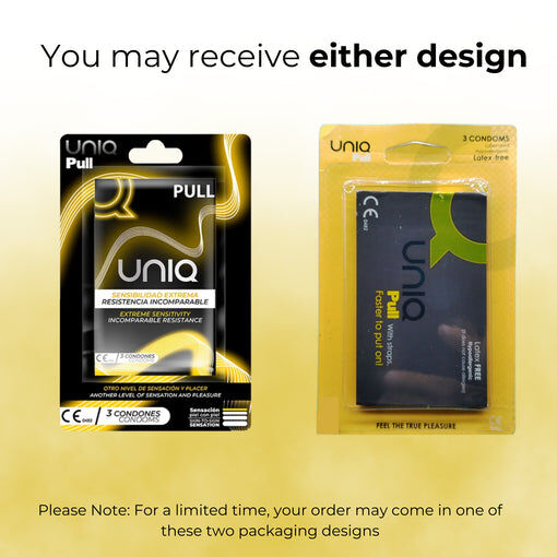 UNIQ Pull 非乳膠易戴安全套 3片裝