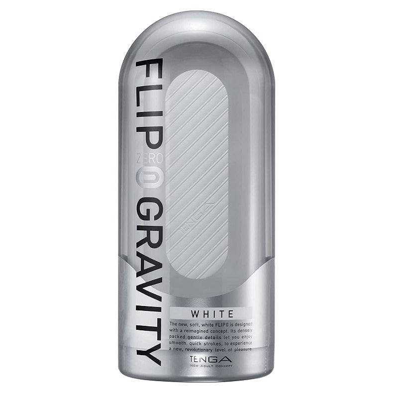 TENGA Flip 0 Gravity 零重力飛機杯｜高彈硬刺激開合式｜180×80mm