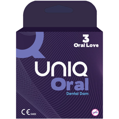 UNIQ 透薄感面罩式口交安全套 - 3片裝