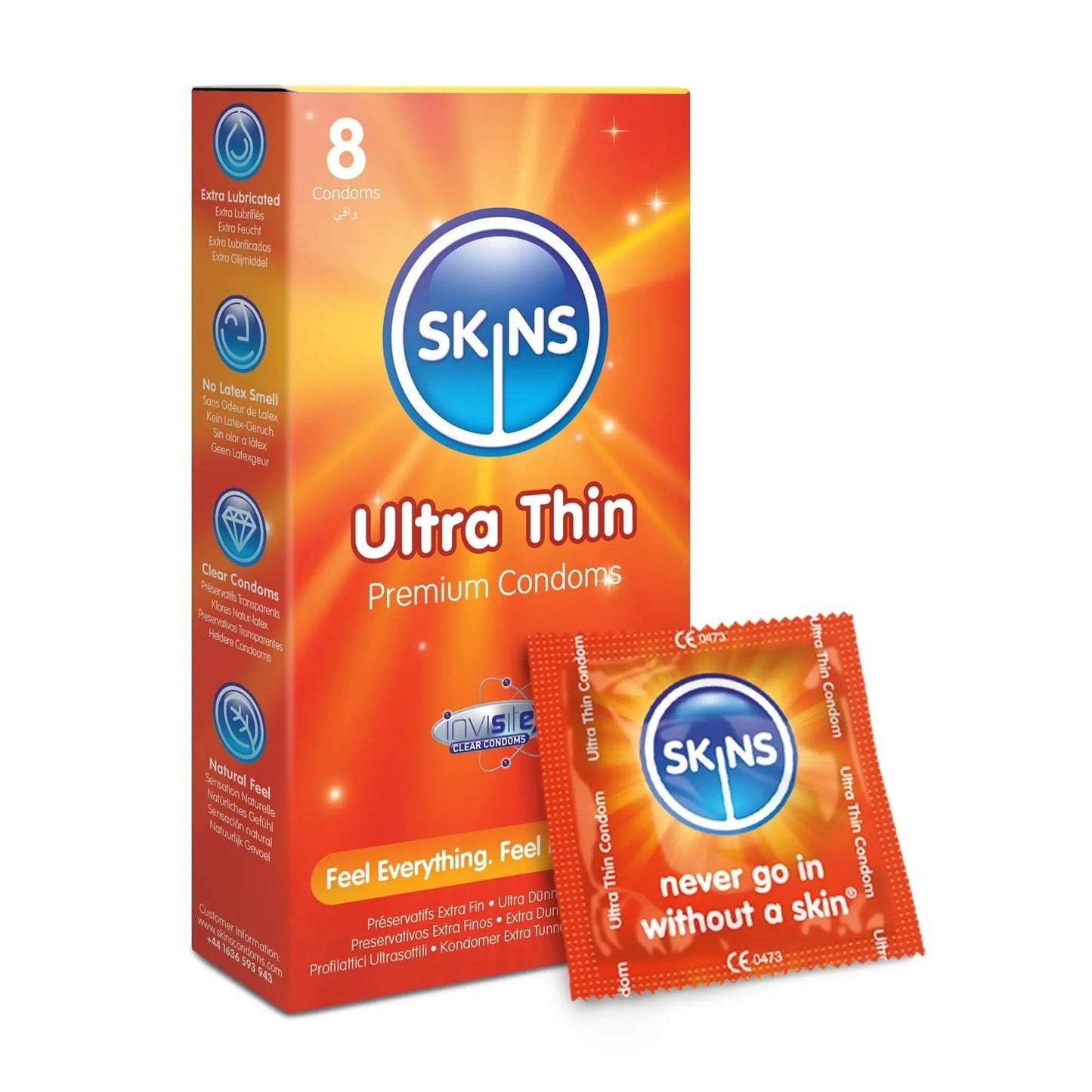 Skins Ultra Thin 極薄安全套 8片裝