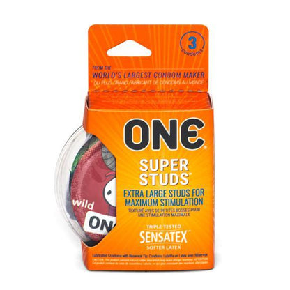 ONE® Super Studs™ 超凸點安全套 - 12片裝