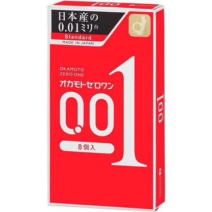 岡本 ZERO-ONE 0.01mm PU保險套 / 34mm / 8片裝