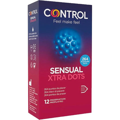 Control｜Sensual Xtra Dots｜34mm｜12片
