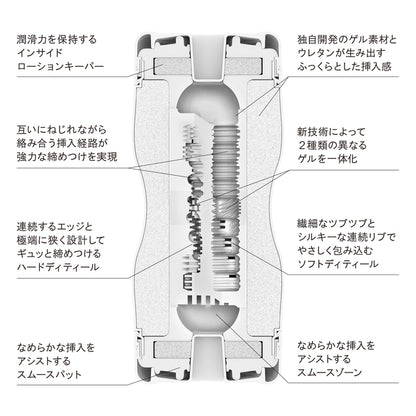 TENGA Dual Feel Cup Extreme 軟硬雙穴即棄飛機杯