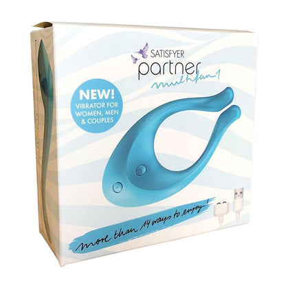 Satisfyer Partner Multifun 2 情侶共震環｜三摩打獨立控制｜IPX7防水