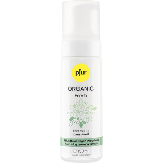 Pjur｜Organic Fresh 天然純素私處清潔泡沫｜免沖洗｜150ml