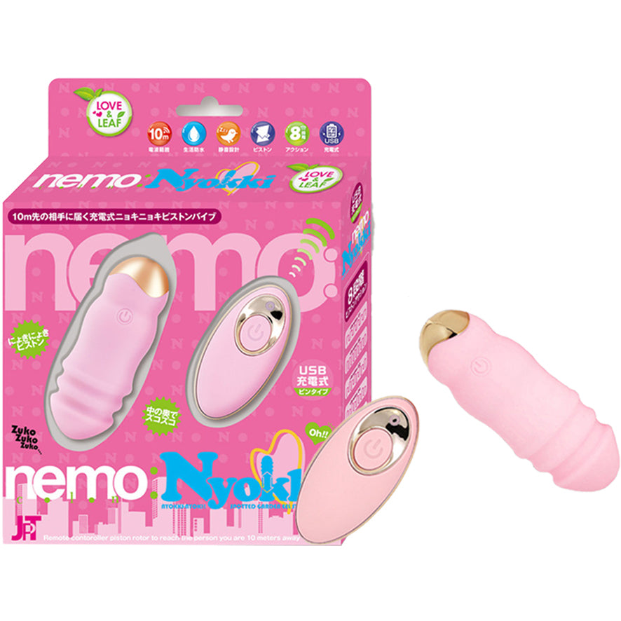 JAPANTOYZ nemo:Nyokki 遙控伸縮無線震蛋