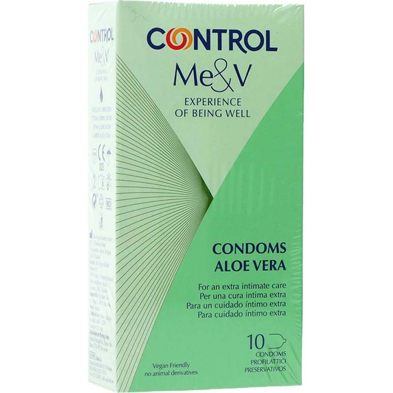 Control Aloe Vera 蘆薈呵護安全套 / 34mm / 10片