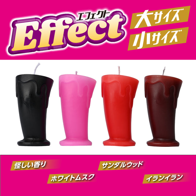 日本EFFECT低溫滴蠟香氛蠟燭（大）