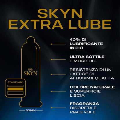 SKYN Extra Lubricated 非乳膠安全套 / 34mm / 10片裝