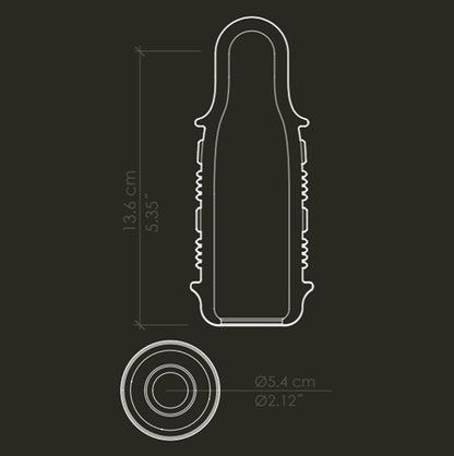 The Handy｜Stamina 低敏感光滑貫通式飛機膠套 Flow｜96mm