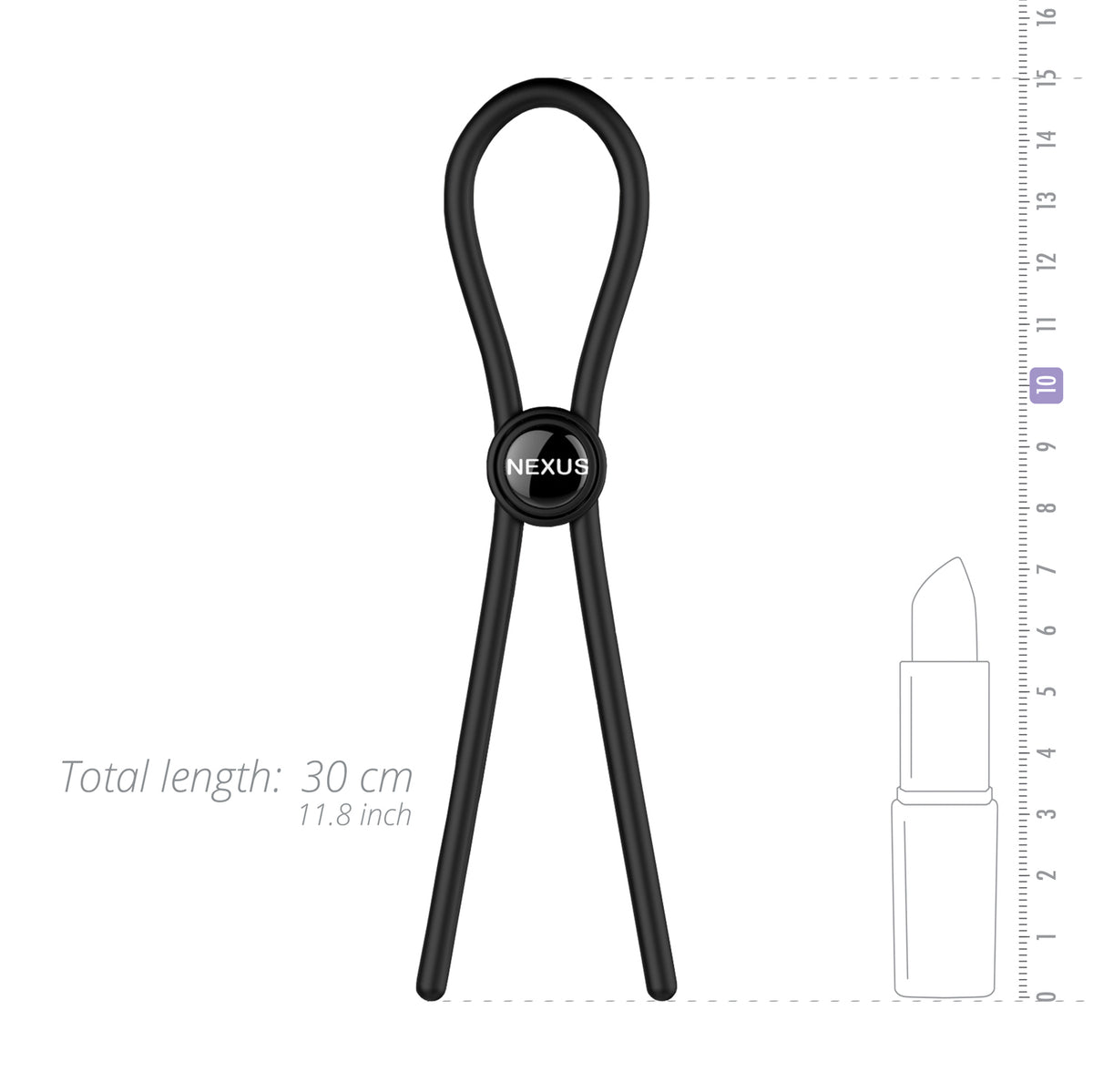Nexus｜Forge Single 可調節套索式矽膠鎖精環