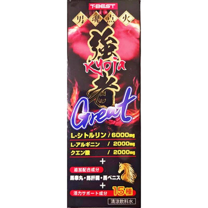 T-Best 強者Great 男性機能能量飲料｜瓜氨酸6000mg - 100ml