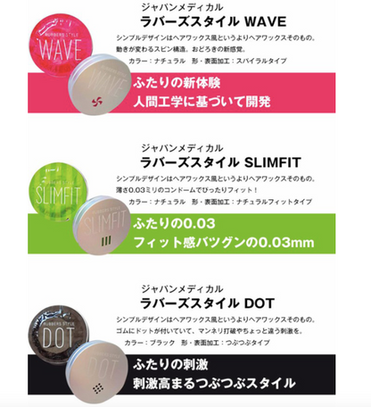Rubbers Style 旋轉型安全套 / 5片裝