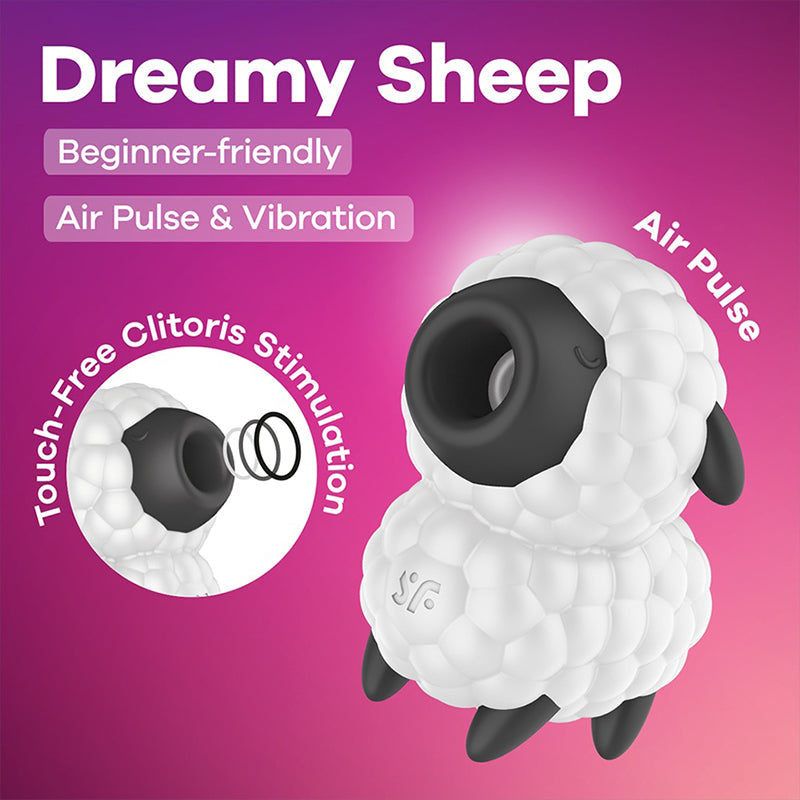 Satisfyer｜Dreamy Sheep 陰蒂吸啜震動器