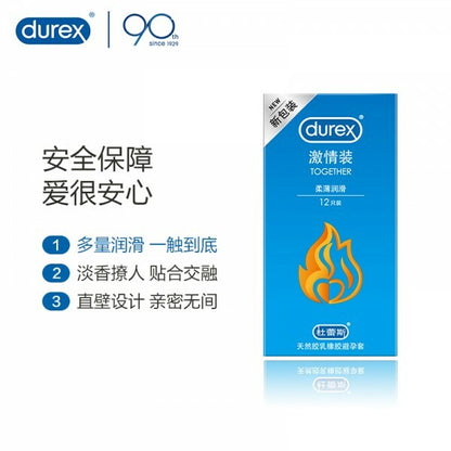 Durex Together 特多潤滑柔薄安全套｜33mm｜12片裝