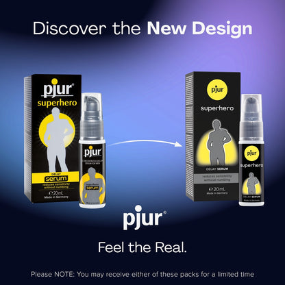Pjur｜Superhero 超級男人耐久精華凝膠 - 20ml