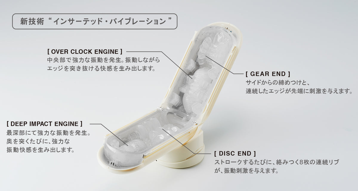 TENGA｜Flip ZERO 電動雙核震動飛機杯