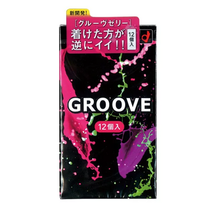 岡本 Okamoto GROOVE 雙潤滑貼合安全套 / 33mm / 6片裝
