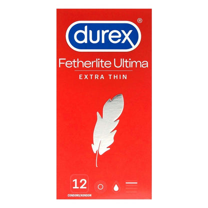 Durex Fetherlite Ultima 極薄高感乳膠安全套｜12片