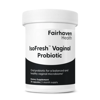 Fairhaven Health IsoFresh® 女性陰道益生菌 100億CFU五菌株｜30粒