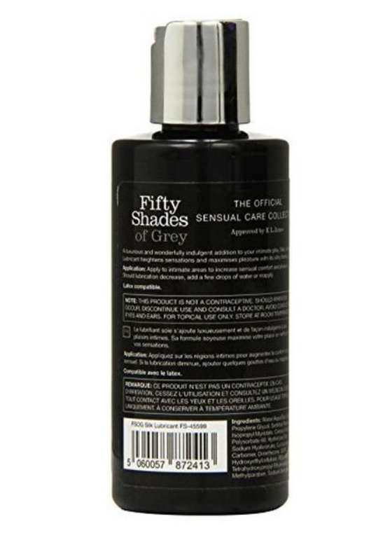 Fifty Shades of Grey 絲滑滋潤（安全套適用）潤滑劑 - 100ml