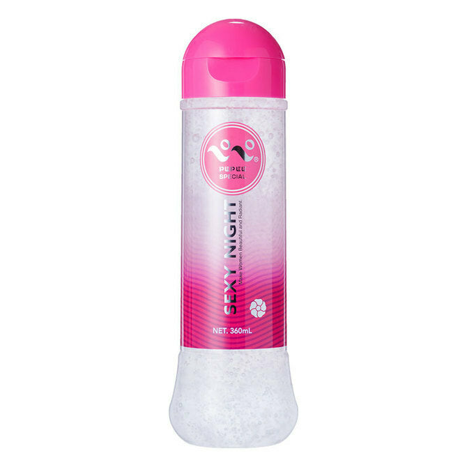 Pepee Sexy Night 女性向持久（安全套適用）濕潤滑劑 - 50 / 200 / 360 mL