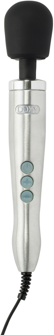 DOXY｜冷鑄金屬震動棒｜銀｜28cm