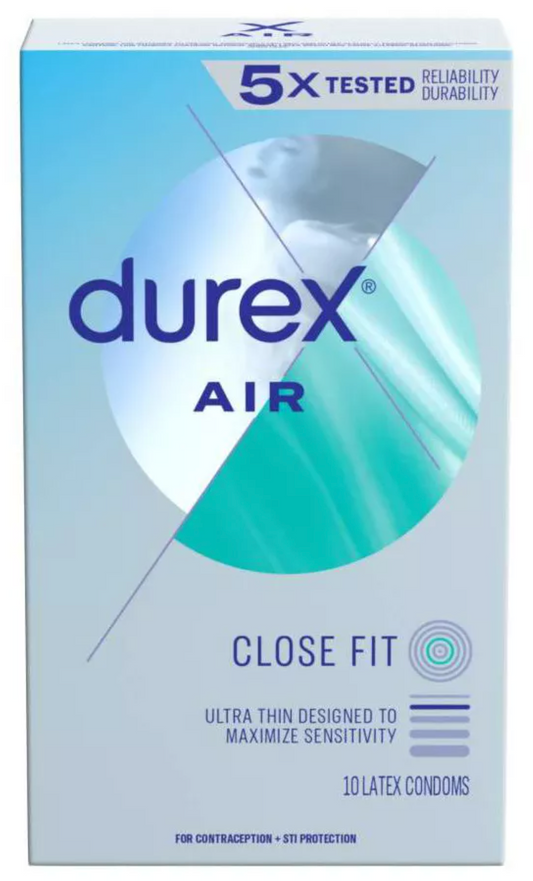 Durex Air 超薄貼身安全套 / 34mm / 10片
