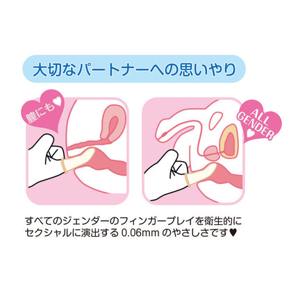 Findom Nail support type 手指安全套 12片裝