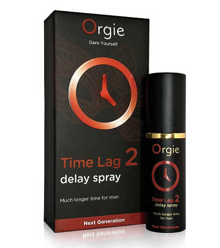 Orgie｜Time Lag 2 男士延時噴霧加強版｜植物配方不麻木｜10ml