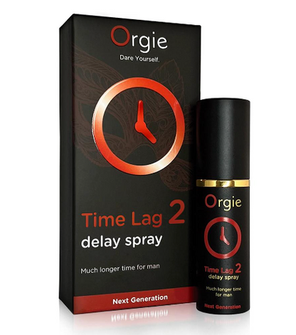 Orgie｜Time Lag 2 男士延時噴霧加強版｜植物配方不麻木｜10ml